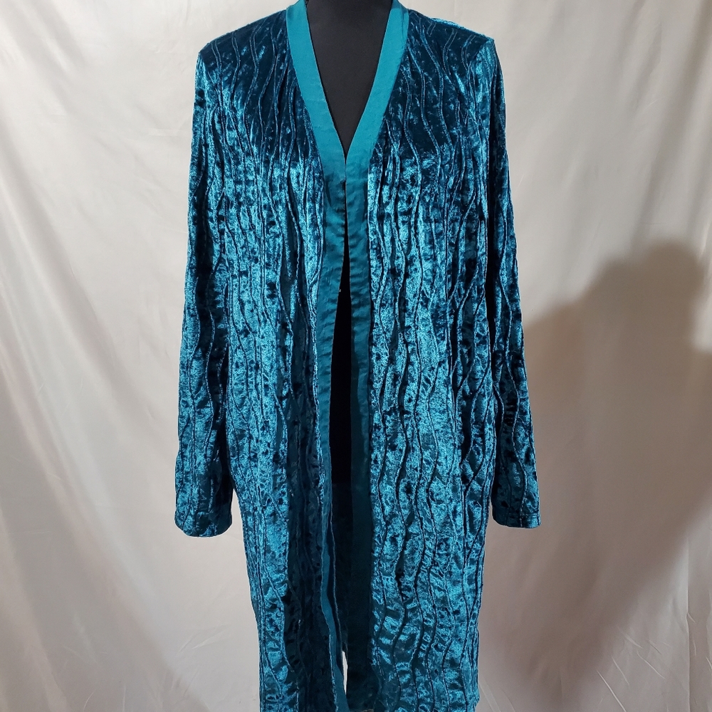 LOGO Lavish by Lori Goldstein cardigan size M